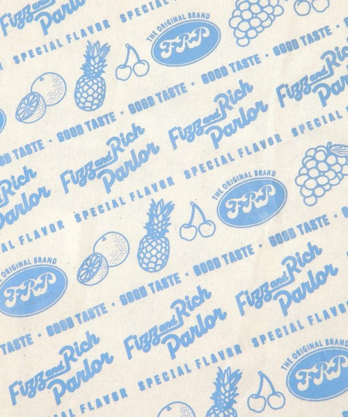 niko and...（ニコアンド）の「【FIZZ&RICH PARLOR】ミニマルシェバッグ（エコバッグ/サブバッグ・レディース・イエロー/ブルー・0）」の10枚目の写真