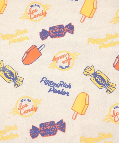 niko and...（ニコアンド）の「【FIZZ&RICH PARLOR】ミニマルシェバッグ（エコバッグ/サブバッグ・レディース・イエロー/ブルー・0）」の13枚目の写真