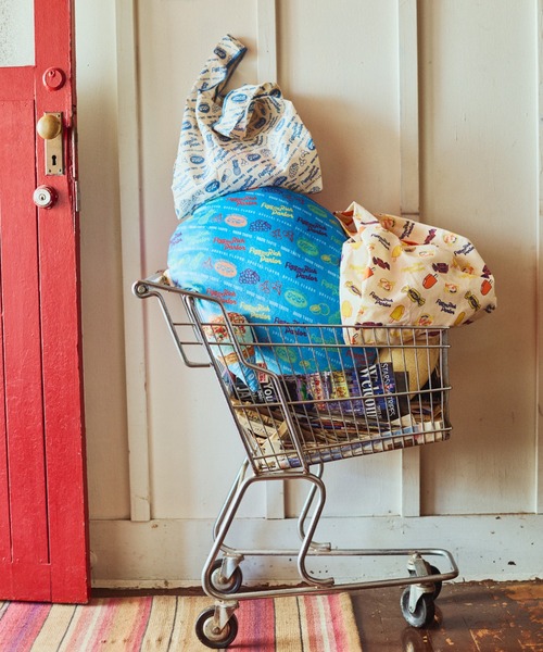 niko and...（ニコアンド）の「【FIZZ&RICH PARLOR】ミニマルシェバッグ（エコバッグ/サブバッグ・レディース・イエロー/ブルー・0）」の18枚目の写真