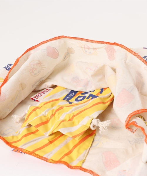 niko and...（ニコアンド）の「【FIZZ&RICH PARLOR】ミニマルシェバッグ（エコバッグ/サブバッグ・レディース・イエロー/ブルー・0）」の21枚目の写真