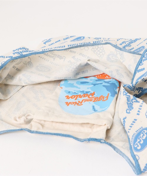 niko and...（ニコアンド）の「【FIZZ&RICH PARLOR】ミニマルシェバッグ（エコバッグ/サブバッグ・レディース・イエロー/ブルー・0）」の22枚目の写真