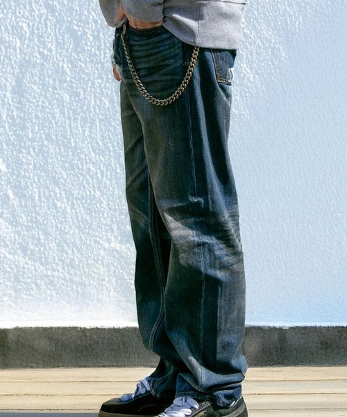 TMT(ティーエムティー)の「12oz SOFT DENIM 5P STRAIGHT(TYPE 501 66B)(デニムパンツ・メンズ・インディゴブルー/ライトインディゴブルー・MEDIUM/X-LARGE/LARGE)」の4枚目の写真