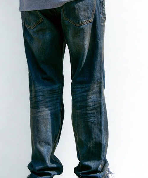 TMT(ティーエムティー)の「12oz SOFT DENIM 5P STRAIGHT(TYPE 501 66B)(デニムパンツ・メンズ・インディゴブルー/ライトインディゴブルー・MEDIUM/X-LARGE/LARGE)」の5枚目の写真