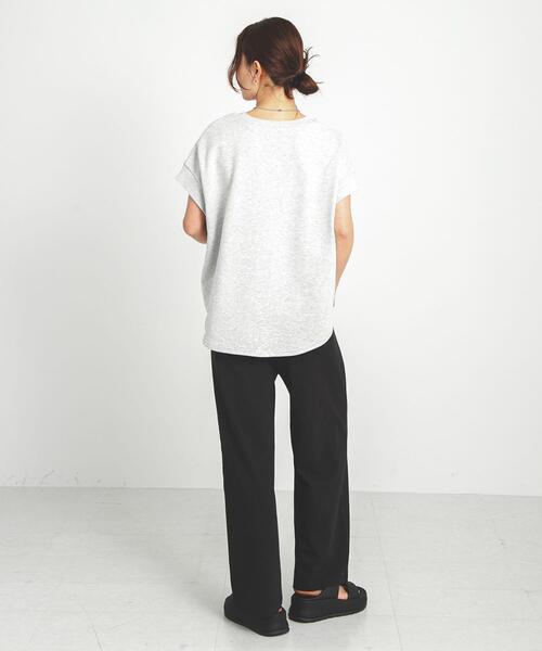 URBAN RESEARCH Sonny Label（アーバンリサーチサニーレーベル）の「『WEB限定』『UR TECH ひやサラクール』イージーワンタックパンツ（その他パンツ・レディース・ブラウン/ベージュ/ブラック・FREE）」の8枚目の写真