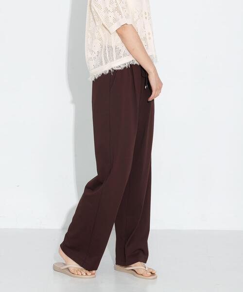 URBAN RESEARCH Sonny Label（アーバンリサーチサニーレーベル）の「『WEB限定』『UR TECH ひやサラクール』イージーワンタックパンツ（その他パンツ・レディース・ブラウン/ベージュ/ブラック・FREE）」の14枚目の写真