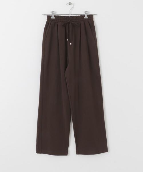 URBAN RESEARCH Sonny Label（アーバンリサーチサニーレーベル）の「『WEB限定』『UR TECH ひやサラクール』イージーワンタックパンツ（その他パンツ・レディース・ブラウン/ベージュ/ブラック・FREE）」の18枚目の写真
