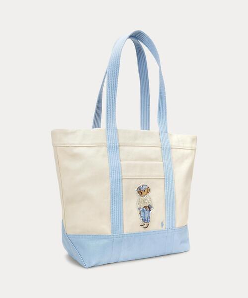 Polo ベア キャンバス ミディアム トート（トートバッグ）｜POLO