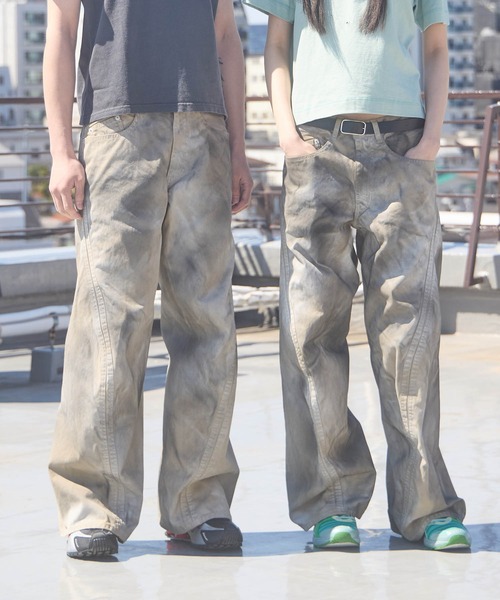 NVRFRGT（ネヴァーフォーゲット）の「別注 3D TWISTED WIDE LEG 5P