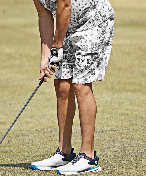 DIVINER GOLF】ペイズリー柄ショーツ メンズ ゴルフウェア ハーフ
