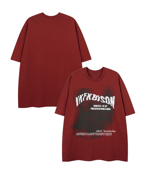 HOOK(フック)の「ミステリアスレタープリントTシャツ (SS)(Tシャツ/カットソー・メンズ・ホワイト系その他/ブラック系その他/レッド系その他/ホワイト系その他2/ホワイト系その他3/ホワイト系その他4/ホワイト系その他5/ブラック系その他2/ブラック系その他3/ブラック系その他4/ブラック系その他5/レッド系その他2/レッド系その他3・MEDIUM/LARGE)」の12枚目の写真