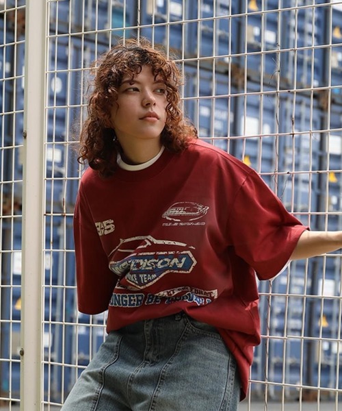 HOOK(フック)の「ミステリアスレタープリントTシャツ (SS)(Tシャツ/カットソー・メンズ・ホワイト系その他/ブラック系その他/レッド系その他/ホワイト系その他2/ホワイト系その他3/ホワイト系その他4/ホワイト系その他5/ブラック系その他2/ブラック系その他3/ブラック系その他4/ブラック系その他5/レッド系その他2/レッド系その他3・MEDIUM/LARGE)」の13枚目の写真