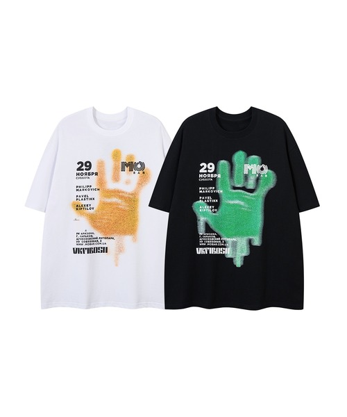 HOOK(フック)の「ミステリアスレタープリントTシャツ (SS)(Tシャツ/カットソー・メンズ・ホワイト系その他/ブラック系その他/レッド系その他/ホワイト系その他2/ホワイト系その他3/ホワイト系その他4/ホワイト系その他5/ブラック系その他2/ブラック系その他3/ブラック系その他4/ブラック系その他5/レッド系その他2/レッド系その他3・MEDIUM/LARGE)」の14枚目の写真
