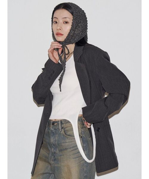 VEQUM】RIB LAYER TOPS（Tシャツ/カットソー）｜VEQUM（VEQUM