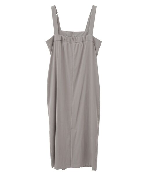 YECCA VECCA（イェッカヴェッカ）の「ドライタッチサロペットスカート（サロペット/オーバーオール・レディース・モカ/ブラック・FREE）」の22枚目の写真