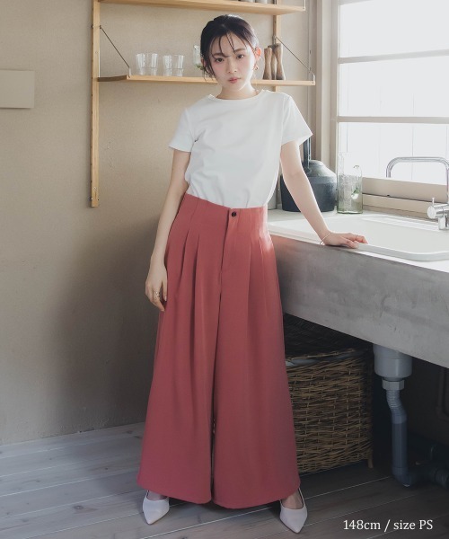 パンツ HY TA／P WIDE LEG PANTS 25SS／13344