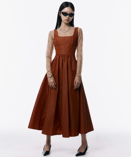 【値下げ】JOSE MOON　ボレロセットシアードレス JOSE MOON ワンピース KLEIN LAME SHEER KNIT LONG DRESS