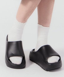Rubber thick-soled sandals / 厚底サンダル