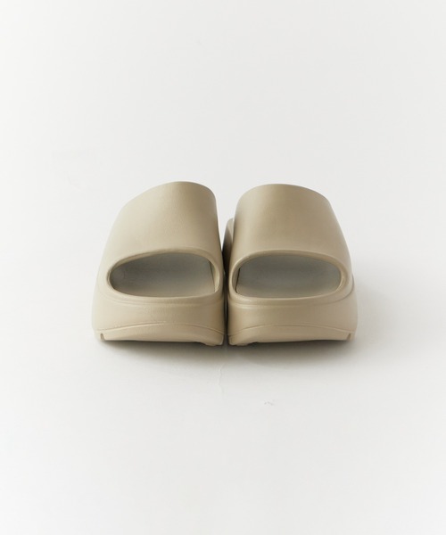 Chick(チック)の「Rubber thick-soled sandals / 厚底サンダル(サンダル・レディース・ブラック/ベージュ/ホワイト・24-24.5/23-23.5)」の8枚目の写真