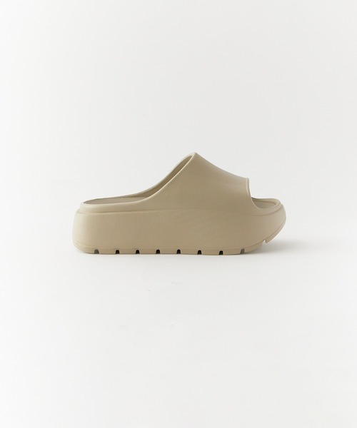 Chick(チック)の「Rubber thick-soled sandals / 厚底サンダル(サンダル・レディース・ブラック/ベージュ/ホワイト・24-24.5/23-23.5)」の11枚目の写真