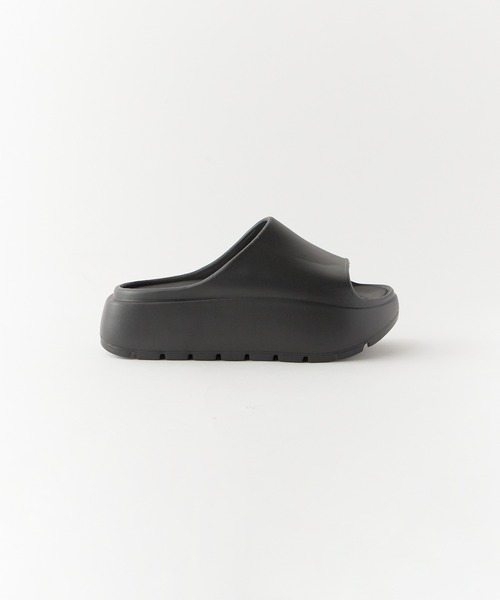 Chick(チック)の「Rubber thick-soled sandals / 厚底サンダル(サンダル・レディース・ブラック/ベージュ/ホワイト・24-24.5/23-23.5)」の7枚目の写真