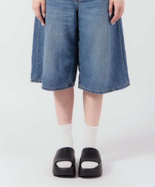 Chick(チック)の「Rubber thick-soled sandals / 厚底サンダル(サンダル・レディース・ブラック/ベージュ/ホワイト・24-24.5/23-23.5)」の22枚目の写真