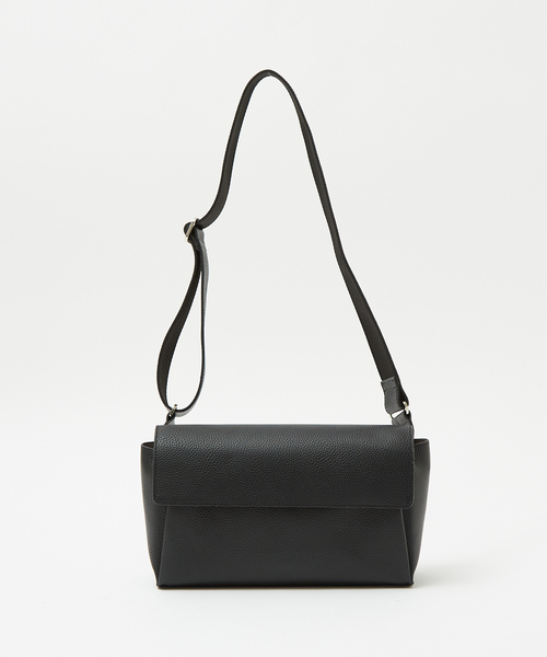 LOWELL things（ロウェル　シングス）の「Stri/レザークロスボディバッグ（ボディバッグ/ウエストポーチ・レディース・ブラック/グレイッシュベージュ/オレンジ・フリー）」の12枚目の写真