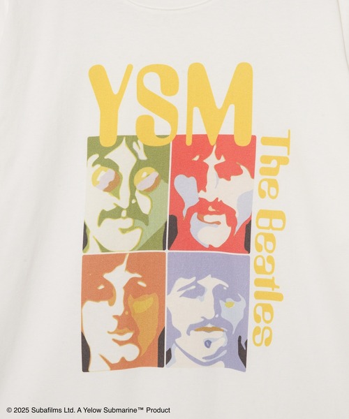 tシャツ 「MEN ， WOMEN」CAPSULE-T The Beatles YSM Back logo SS Tee レディース メンズ MEN , WOMEN】CAPSULE-T The Beatles YSM Art logo SS Tee（T