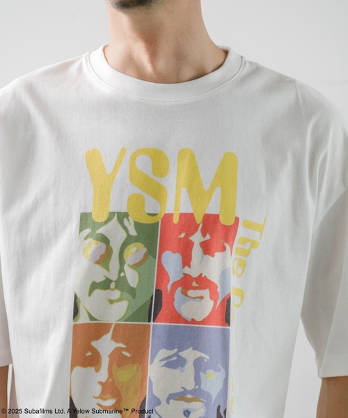 tシャツ 「MEN ， WOMEN」CAPSULE-T The Beatles YSM Art logo SS Tee レディース メンズ MEN , WOMEN】CAPSULE-T The Beatles YSM Art logo SS Tee（T