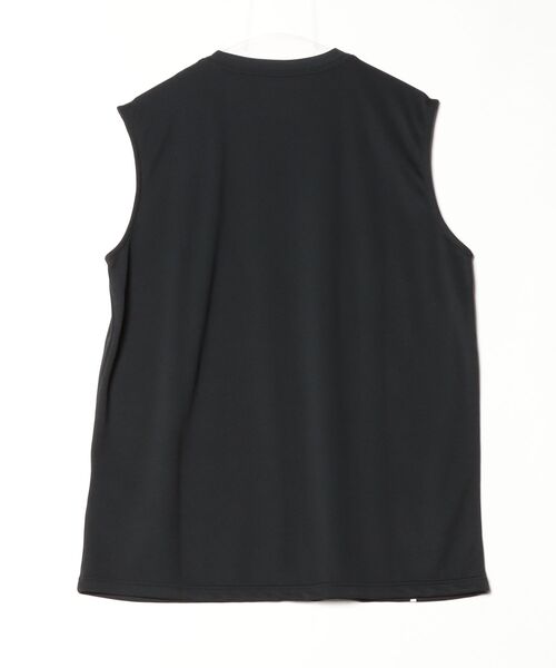 NEW ERA（ニューエラ）の「ニューエラ  PA SL TECH TEE VERTICAL LOGO BLK（Tシャツ/カットソー・メンズ・ブラック・L/LL/M）」の2枚目の写真