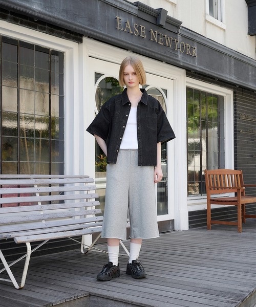 Regen Glanz(レーゲングランツ)の「slub denim shirt/スラブデニムシャツ(シャツ/ブラウス・メンズ・ネイビー/ブラック・MEDIUM/LARGE)」の8枚目の写真