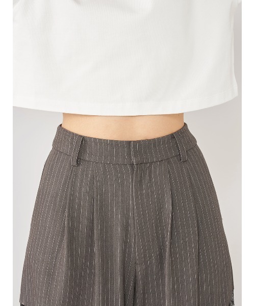 Darich ダーリッチ レースドッキングワイドスラックスパンツ M レースドッキングワイドスラックスパンツ（その他パンツ