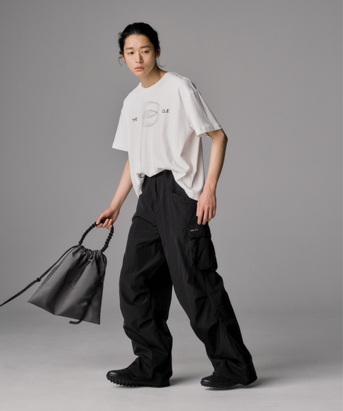 黒 ナイロン ボディバッグ　クレ　cle ROTA BODY BAG - CLEDRAN ONLINE STORE
