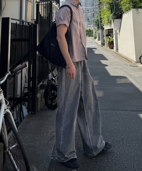 THE CLE（ザクレ）の「FLEX NYLON PURSE（ショルダーバッグ・メンズ・グレー/ブラック・FREE）」の17枚目の写真