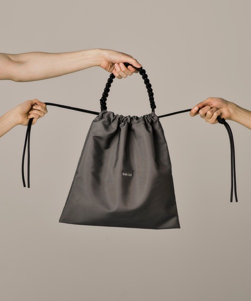 THE CLE(ザクレ)の「FLEX NYLON PURSE / フレックスナイロンパース【ナイロン】【ショルダー】 ミニバッグ ショルダーバッグ バッグ メンズ(ショルダーバッグ・メンズ・グレー/ブラック・FREE)」の7枚目の写真