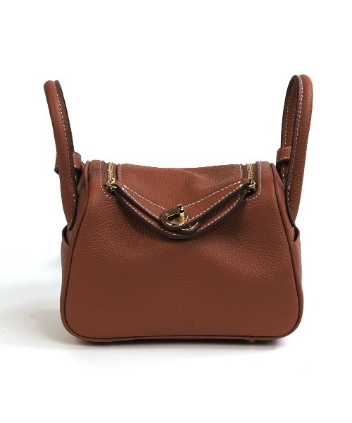 NiiNa(ニーナ)の「【 NiiNa / ニーナ 】高品質牛革2wayスクエアショルダーキャットバッグ(ショルダーバッグ・レディース・グレイッシュベージュ/ブラック/ブルー/ダークブラウン/ブラウン/ホワイト・FREE)」の4枚目の写真