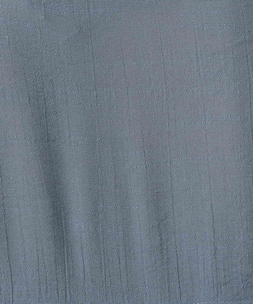 BAYFLOW（ベイフロー）の「フレンチスリーブワンピース（ワンピース・レディース・イエロー/ブルー/ホワイト系・SMALL/MEDIUM）」の4枚目の写真