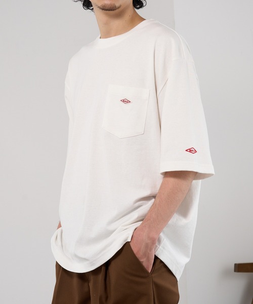 BALL(ボール)の「【BALL】OE天竺 BIGサイズ ポケTEE55721(Tシャツ/カットソー・メンズ・ブラック/ホワイト/チャコールグレー/ブルー/グリーン/オートミール/モカ・LL/L/M)」の1枚目の写真