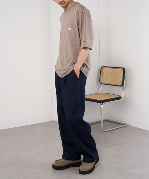 BALL(ボール)の「【BALL】OE天竺 BIGサイズ ポケTEE55721(Tシャツ/カットソー・メンズ・ブラック/ホワイト/チャコールグレー/ブルー/グリーン/オートミール/モカ・LL/L/M)」の16枚目の写真