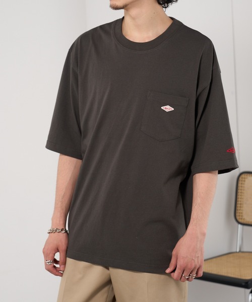 BALL(ボール)の「【BALL】OE天竺 BIGサイズ ポケTEE55721(Tシャツ/カットソー・メンズ・ブラック/ホワイト/チャコールグレー/ブルー/グリーン/オートミール/モカ・LL/L/M)」の8枚目の写真