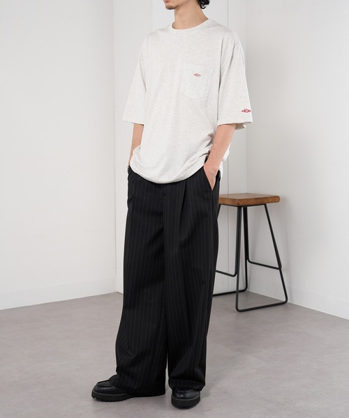 BALL(ボール)の「【BALL】OE天竺 BIGサイズ ポケTEE55721(Tシャツ/カットソー・メンズ・ブラック/ホワイト/チャコールグレー/ブルー/グリーン/オートミール/モカ・LL/L/M)」の22枚目の写真