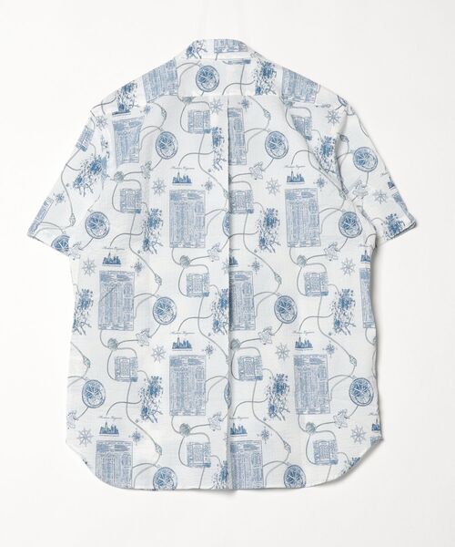 McGREGOR（マックレガー）の「マリン柄シャツ（シャツ/ブラウス・メンズ・アイボリー/ネイビー・M/L/XL）」の3枚目の写真