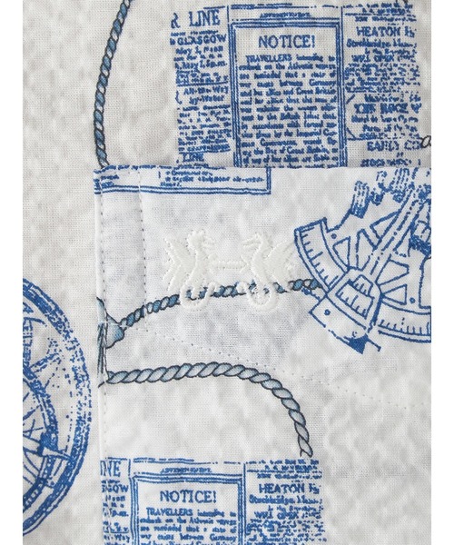 McGREGOR（マックレガー）の「マリン柄シャツ（シャツ/ブラウス・メンズ・アイボリー/ネイビー・M/L/XL）」の5枚目の写真