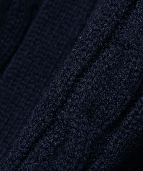 別注】SLOANE / 5ゲージ チルデン Vネック ロングスリーブ ニット