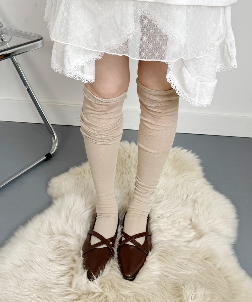 セール】シアーロングソックス（ソックス/靴下）｜NANAHACHI