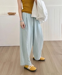 BANICO（バニコ）の「ゆったりシルエットリラックスパンツ（スラックス）」