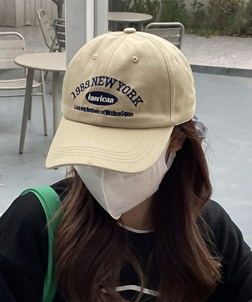 セール】1989ロゴ刺繍キャップ ロゴキャップ ワンポイント