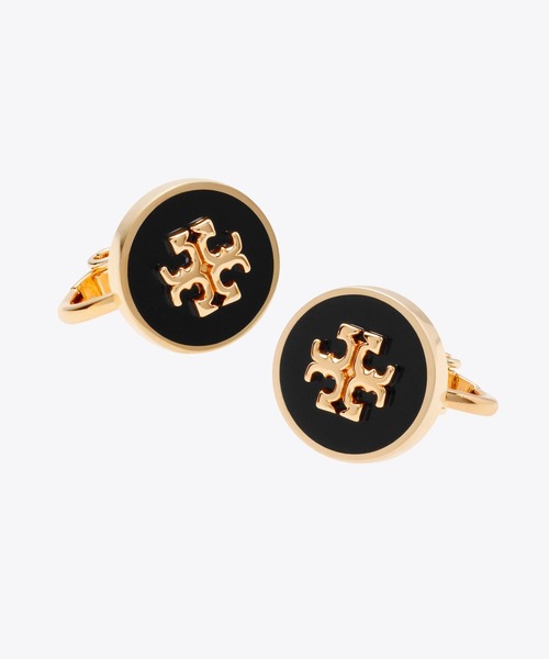 TORY BURCH(トリーバーチ)の「アイコン エナメル サークルスタッズ クリップオンイヤリング(イヤリング・レディース・ゴールド・ONE SIZE)」の2枚目の写真
