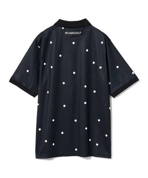 BEAMS GOLF（ビームスゴルフ）の「〈MEN〉ORANGE LABEL / ドットプリント クレリック ポロシャツ【DRY・UV・STRETCH】（ポロシャツ・メンズ・ホワイト/グリーン/ブラック・M/L/XL/S）」の11枚目の写真