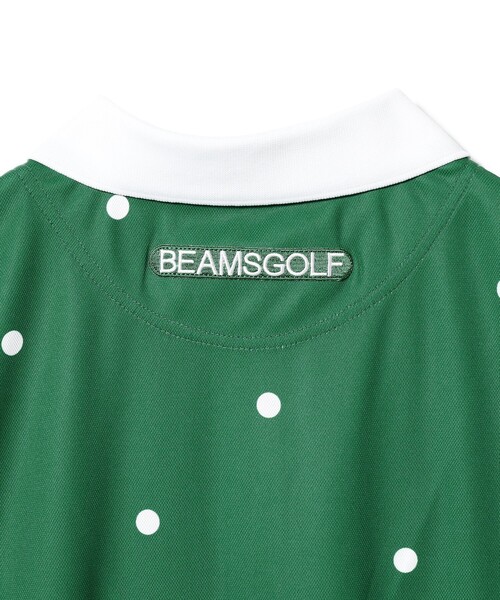 BEAMS GOLF（ビームスゴルフ）の「〈MEN〉ORANGE LABEL / ドットプリント クレリック ポロシャツ【DRY・UV・STRETCH】（ポロシャツ・メンズ・ホワイト/グリーン/ブラック・M/L/XL/S）」の19枚目の写真