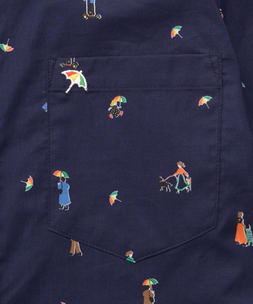 Arnold Palmer（アーノルドパーマー）の「アート総柄 ワンピース（ワンピース・レディース・ネイビー/ベージュ・L/S/M）」の16枚目の写真